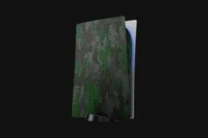 PS5 Green Hex Camo Razer Skin
